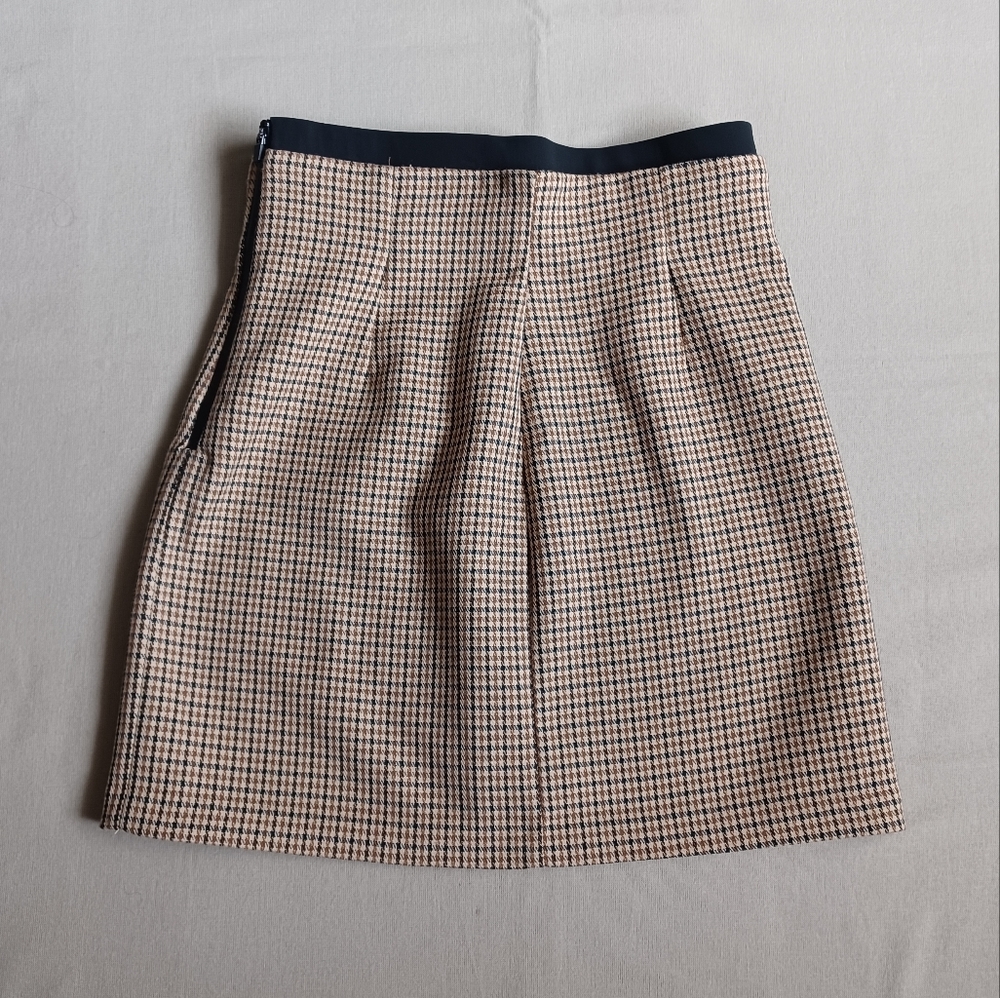 ZARA Plaid Skirt
